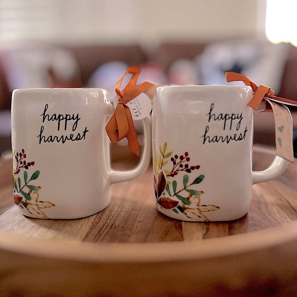 Rae Dunn Harvest Mug Set